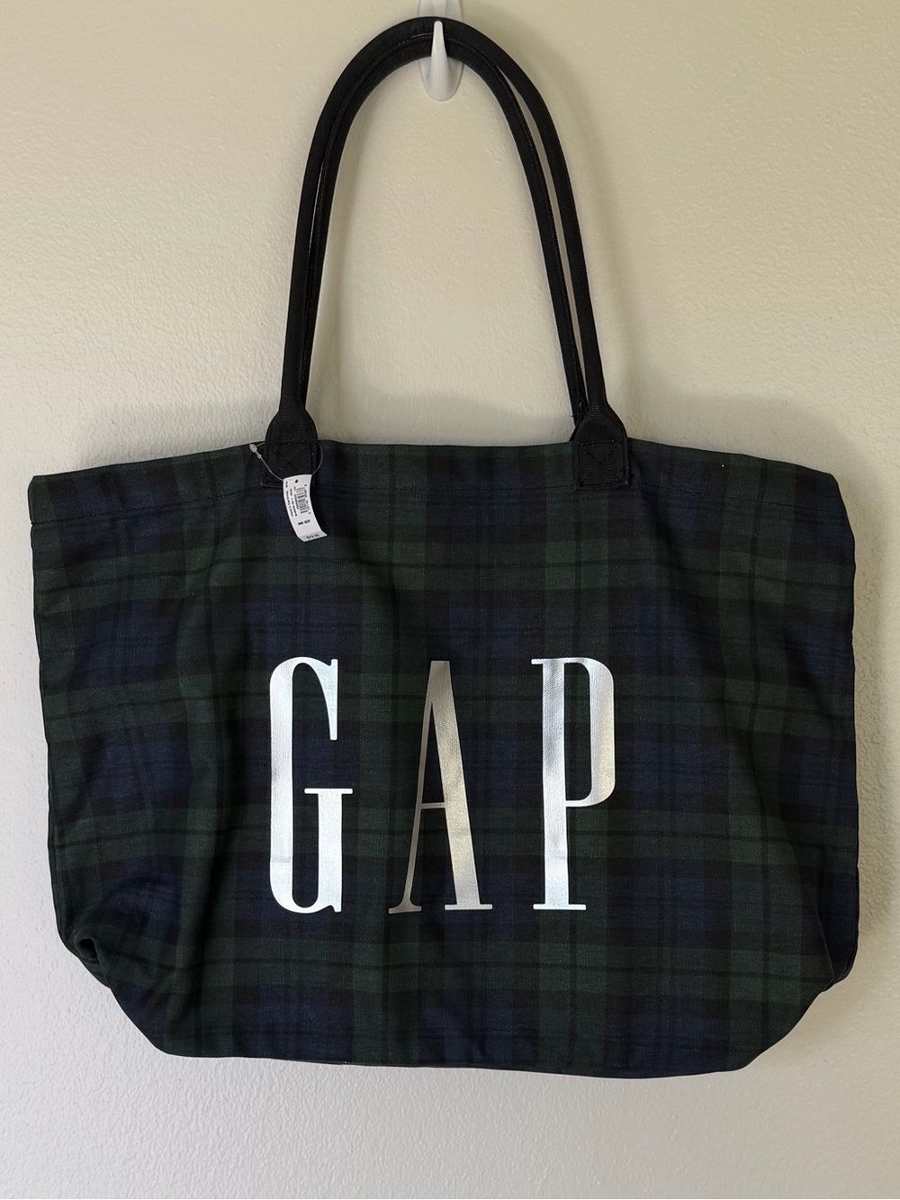 NWT GAP Plaid Tote